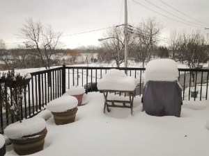 balkon im schnee montreal