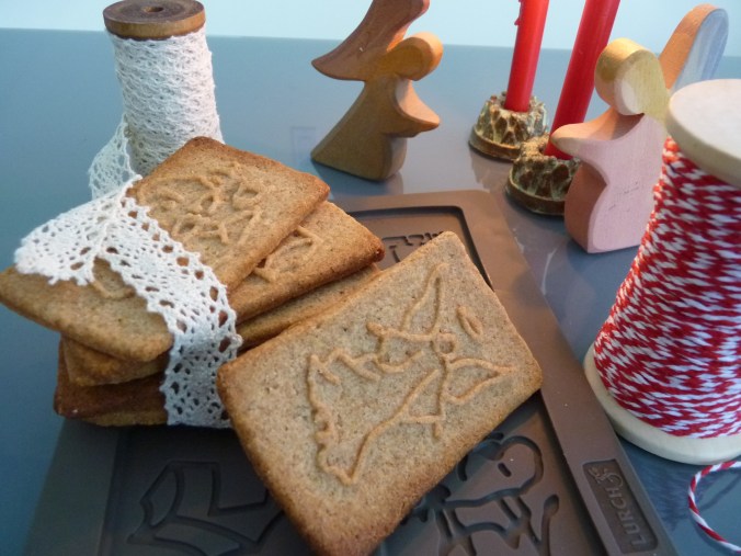 Spekulatius in der Silikonform von Lurch gebacken