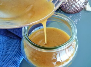 roh vegane Karamellsoße