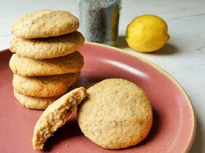 Lemon poppy seed Kekse