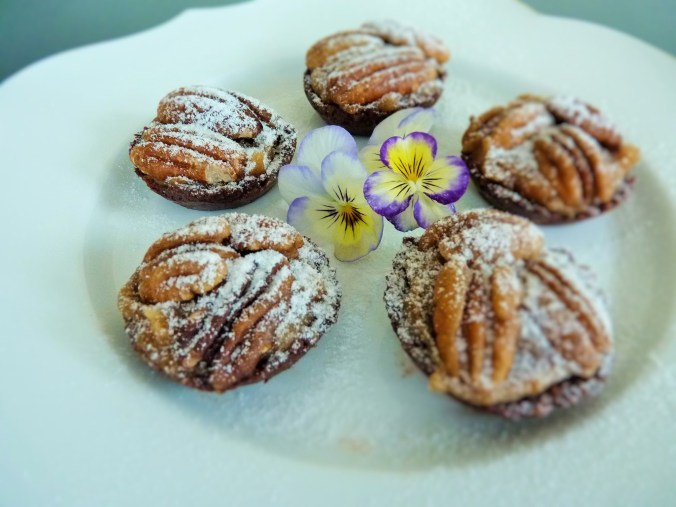 mini pecan pie`s
