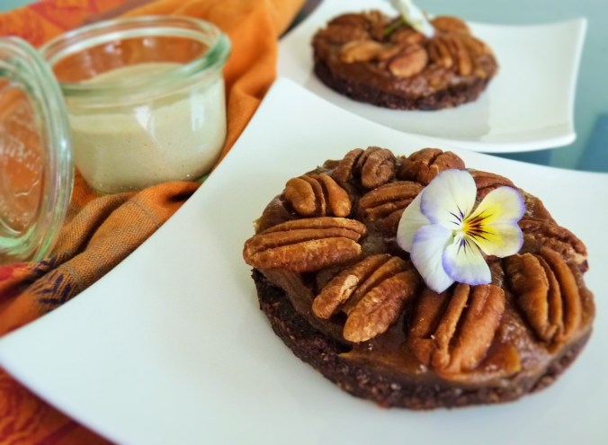 pecan pie, roh vegan