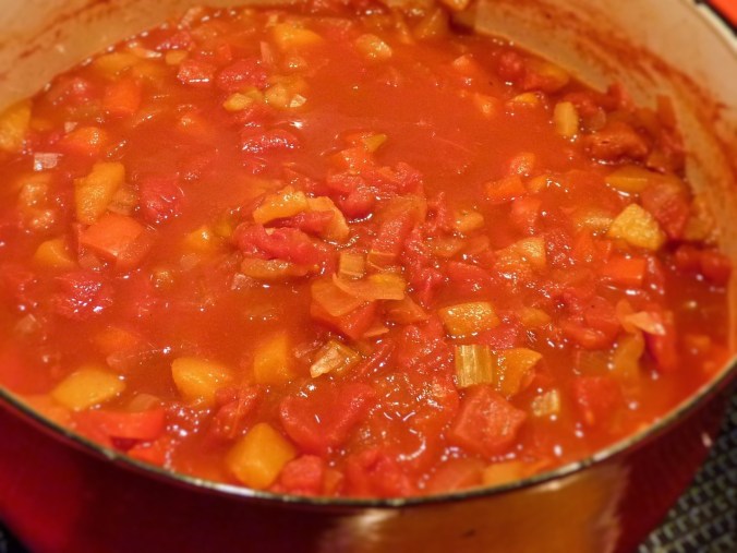 fast fertig, noch ein bisschen einkochen