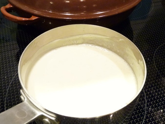 weiße Soße auch zum Überbacken