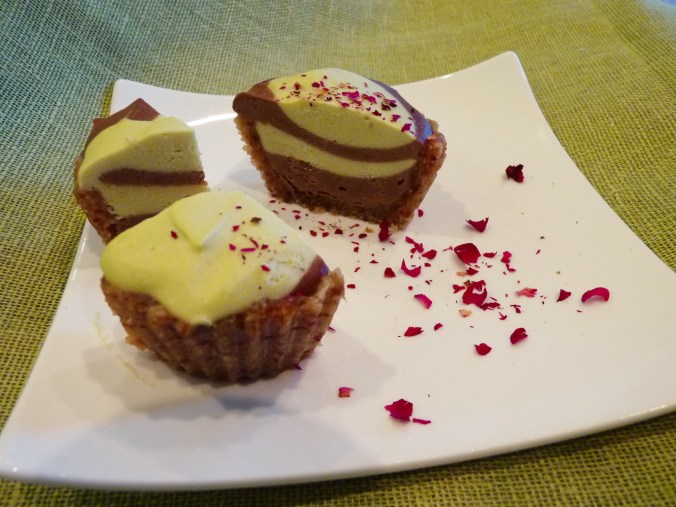 kleine Muffinformen mit etwas anderem Streifenmuster