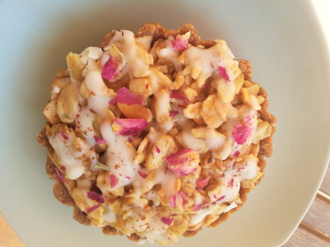 roh vegane Apfeltart